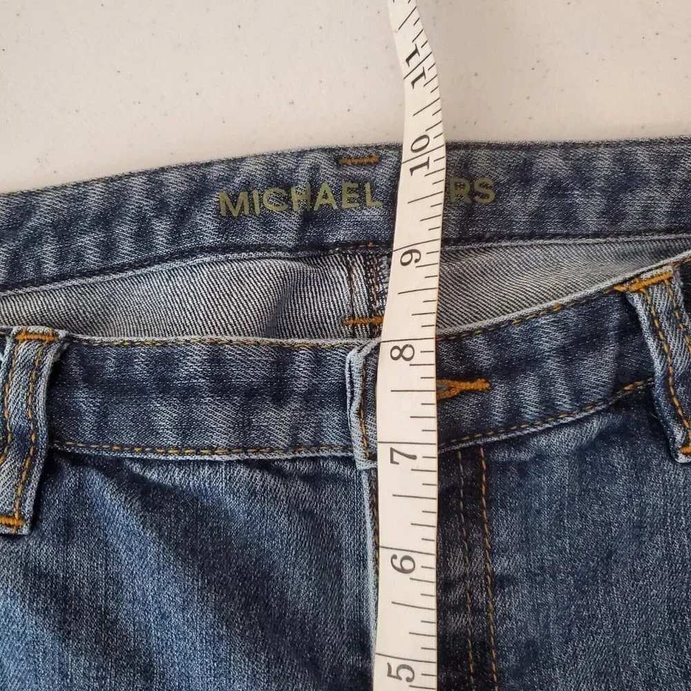 Michael Kors‎ Flare Jeans Womens 8 Stretch Denim Lowrise Cotton blend